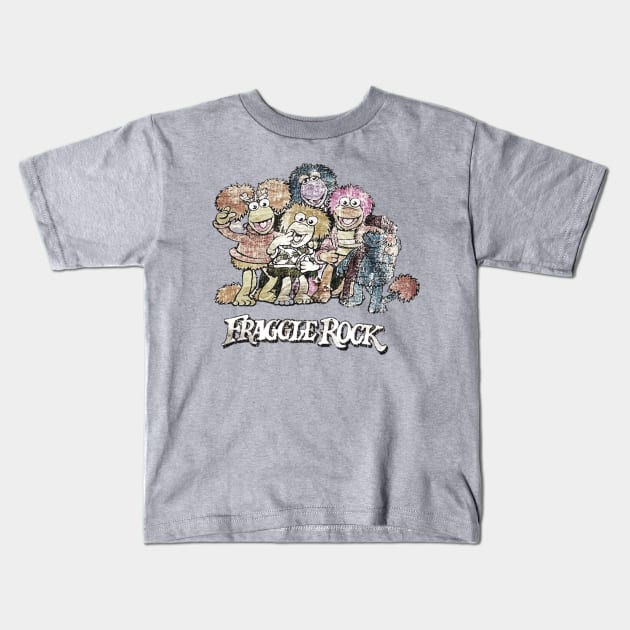 Vintage Fraggle Rock Kids T-Shirt by Maréee Noiree